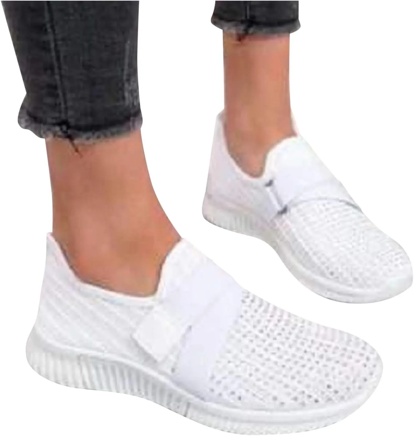 Wide Width High Top Sneakers for Women Size 12 Slip On Nurse Shoes for Women Wide Toe Gym Shoes Women Sneakers for Women Wide Width 2023 Zapatos De Mujer para Hacer Ejercicio
