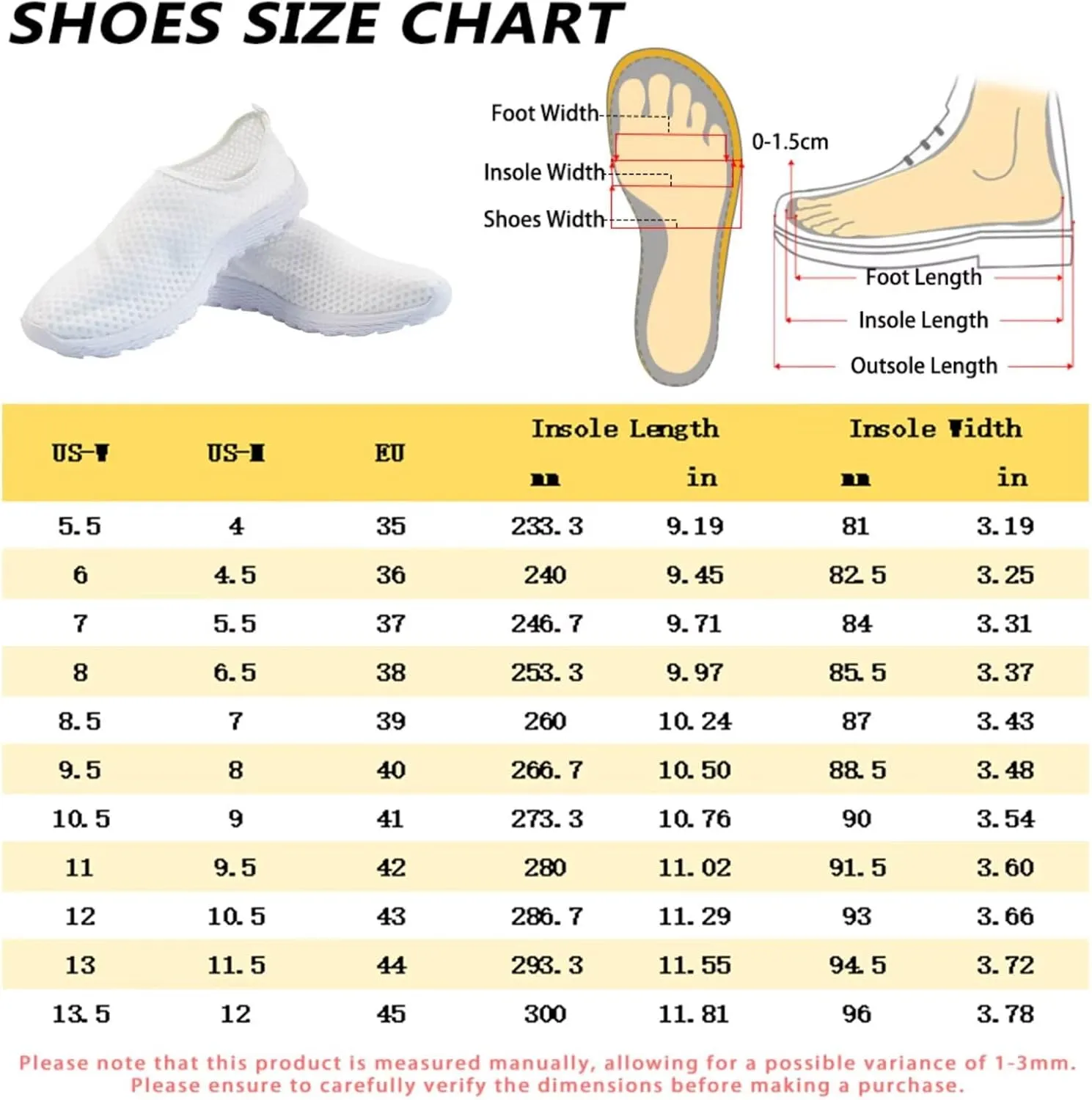 Women Slip on Mesh Walking Shoes Halloween Print Wide Width Mesh Sneaker with Arch Support