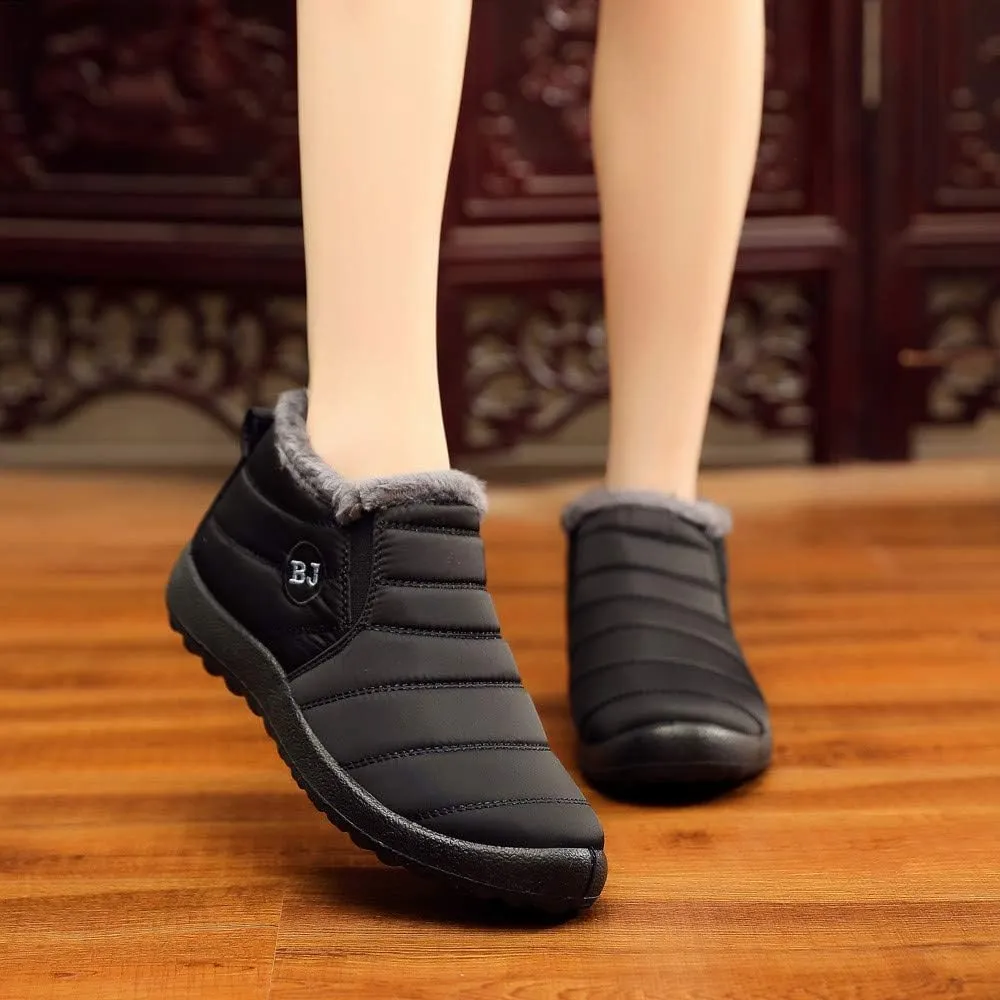 Women Snow Boots Waterproof Tall Size 7 White Snow Boots Women Winter Work Boots for Woman Womens Garden Boots Waterproof Size 11 Waterproof Womens Boots Wide Width