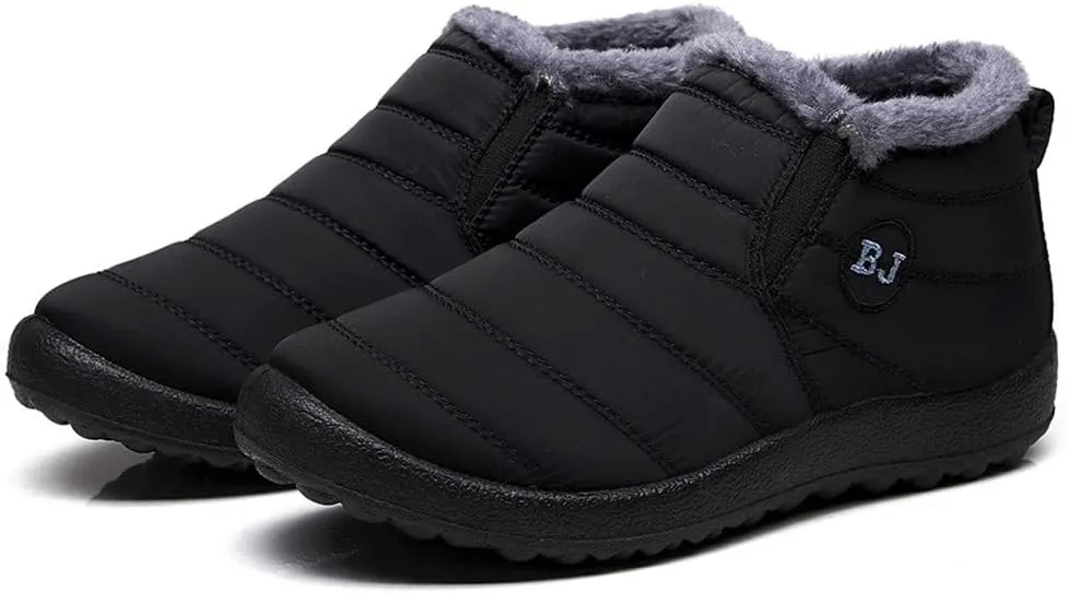 Women Snow Boots Waterproof Tall Size 7 White Snow Boots Women Winter Work Boots for Woman Womens Garden Boots Waterproof Size 11 Waterproof Womens Boots Wide Width