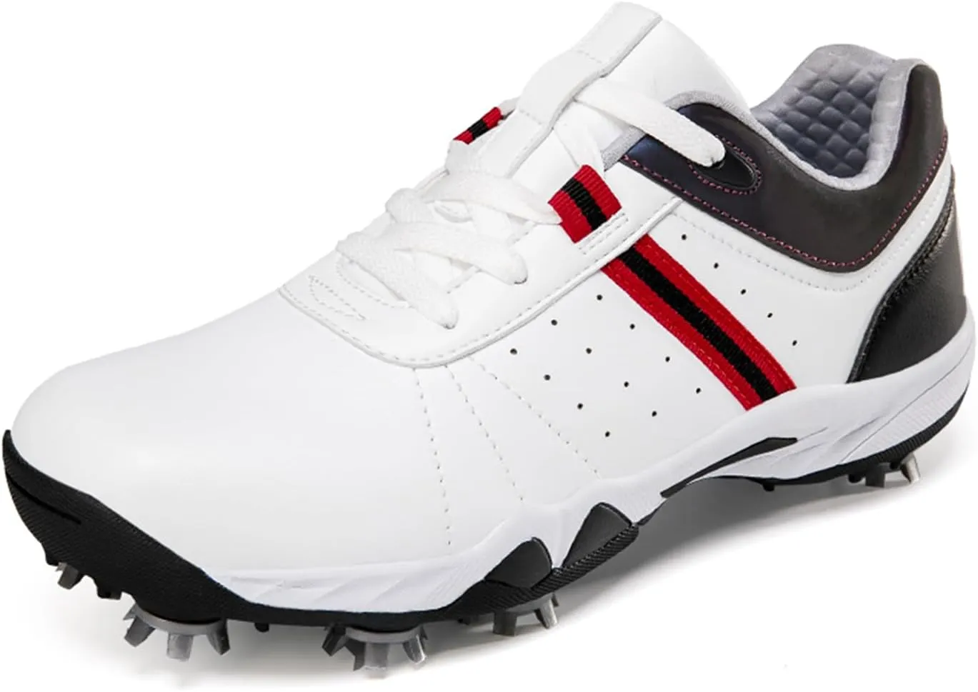 Women's Golf Shoes, Waterproof and Breathable Golf Shoes with Spikes for Ladies
