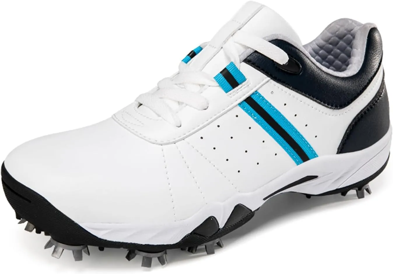 Women's Golf Shoes, Waterproof and Breathable Golf Shoes with Spikes for Ladies