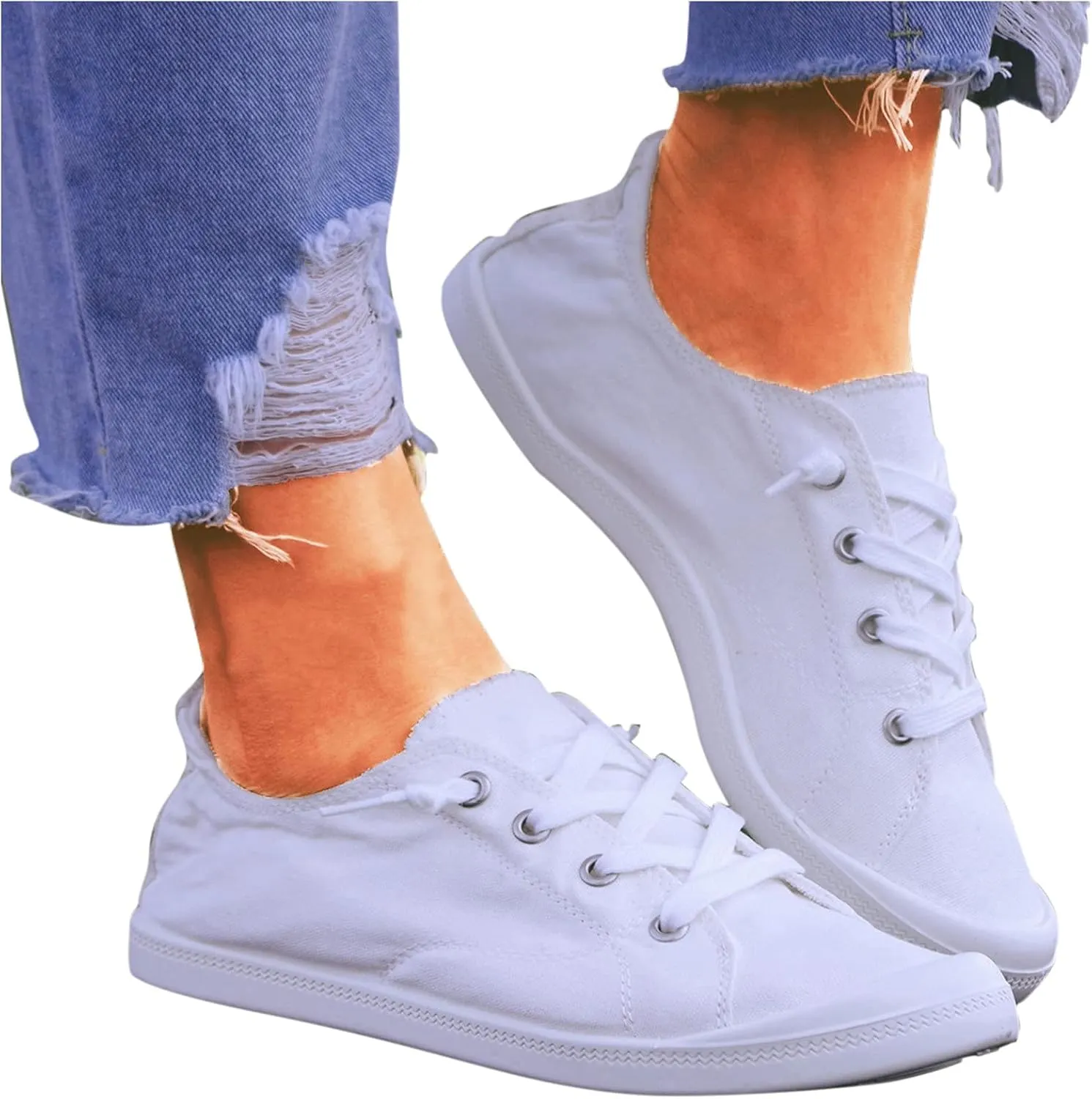 Womens High Top Sneakers White Zapatos para Mujeres Embarazadas Non Slip Winter Shoes for Women Trendy Platform Sneakers for Women 2023 Women's Non Slip Work Shoes