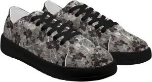 Women's Lace up Low Top Canvas Shoes Low Top Sneakers Fashion Casual Sneakers with Arch Support Comfy Flats 5.5-13.5