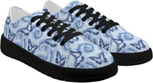 Women's Lace up Low Top Canvas Shoes Low Top Sneakers Fashion Casual Sneakers with Arch Support Comfy Flats 5.5-13.5