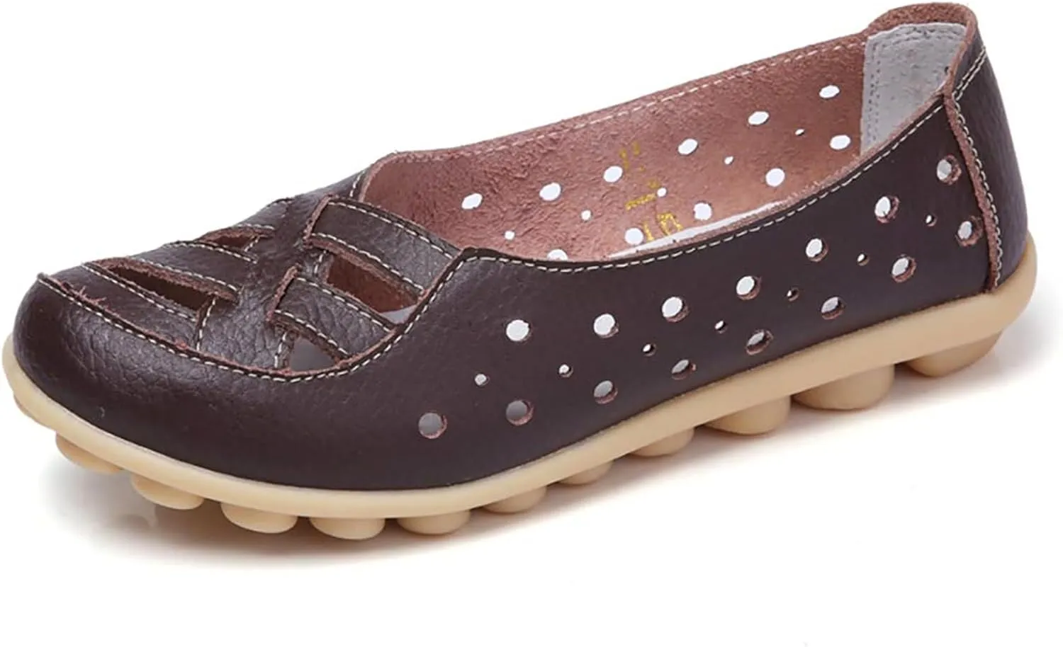 Women's Loafers & Slip-Ons Summer Comfortable Closed Toe Sandals Wide Width Flats Comfort Walking Shoes Dressy Casual Trending Sandals for Women 2025