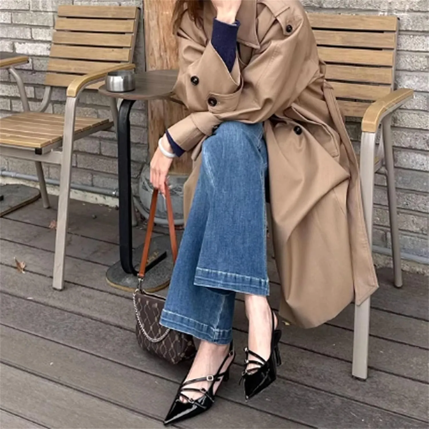 Women's Retro Roman High Heels Summer Leather Buckle High Heel Sandals
