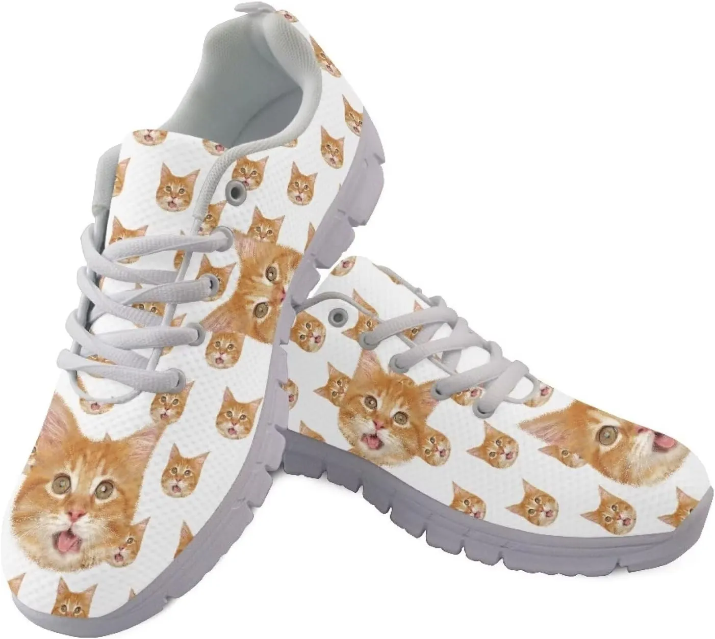 Womens Running Shoes Breathable Tennis Shoes Mesh Walking Sneakers