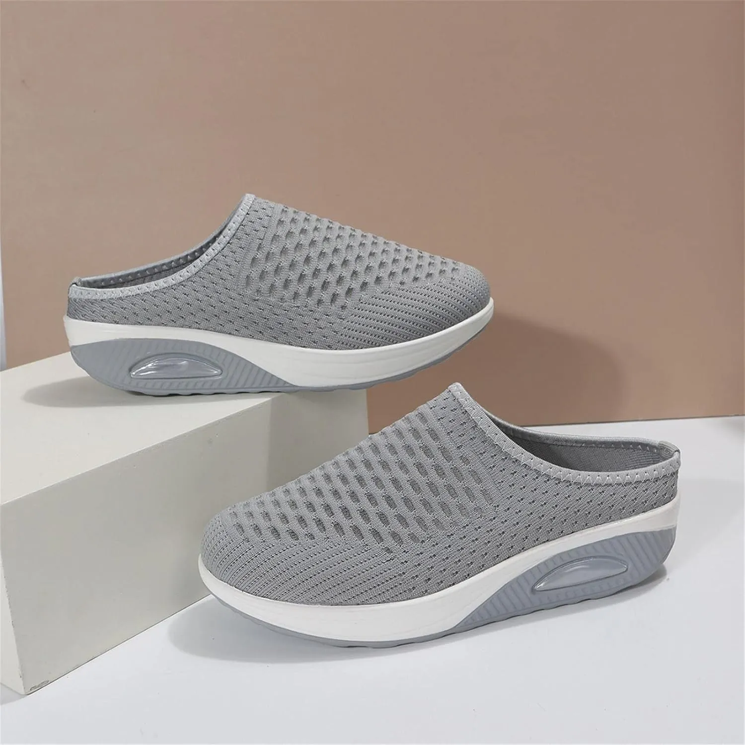 Womens Running Shoes Ladies Slip on Walking Tennis Sneakers Flat Soft Sole Classic Comfort for Gym Travel Work Quick Drying Deodorant Slip volleyball fuzzy Hollowed out Air Cushioin E55-Purple