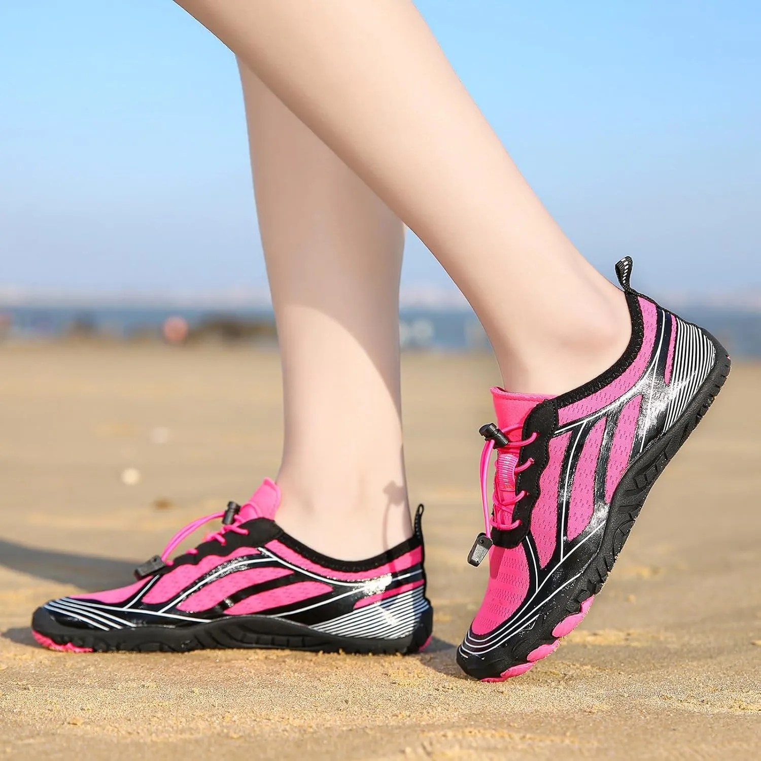 Women's Slip on Walking Shoes Non Slip Memory Foam Comfortable Running Shoes Breathable Gym Workout Shoes Lightweight Sneakers Indoor Outdoor