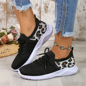 Womens Slip On Walking Shoes Non Slip Running Shoes Knitted Mesh Breathable Sneakers Athletic Tennis Sneakers Mesh Workout Casual Outdoor Leisure Sports Shoes