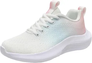 Womens Walking Shoes Slip on Non Slip Memory Foam Running Shoes Wide Width Breathable Gym Workout Shoes Ladies 2024 Fashion Sneakers