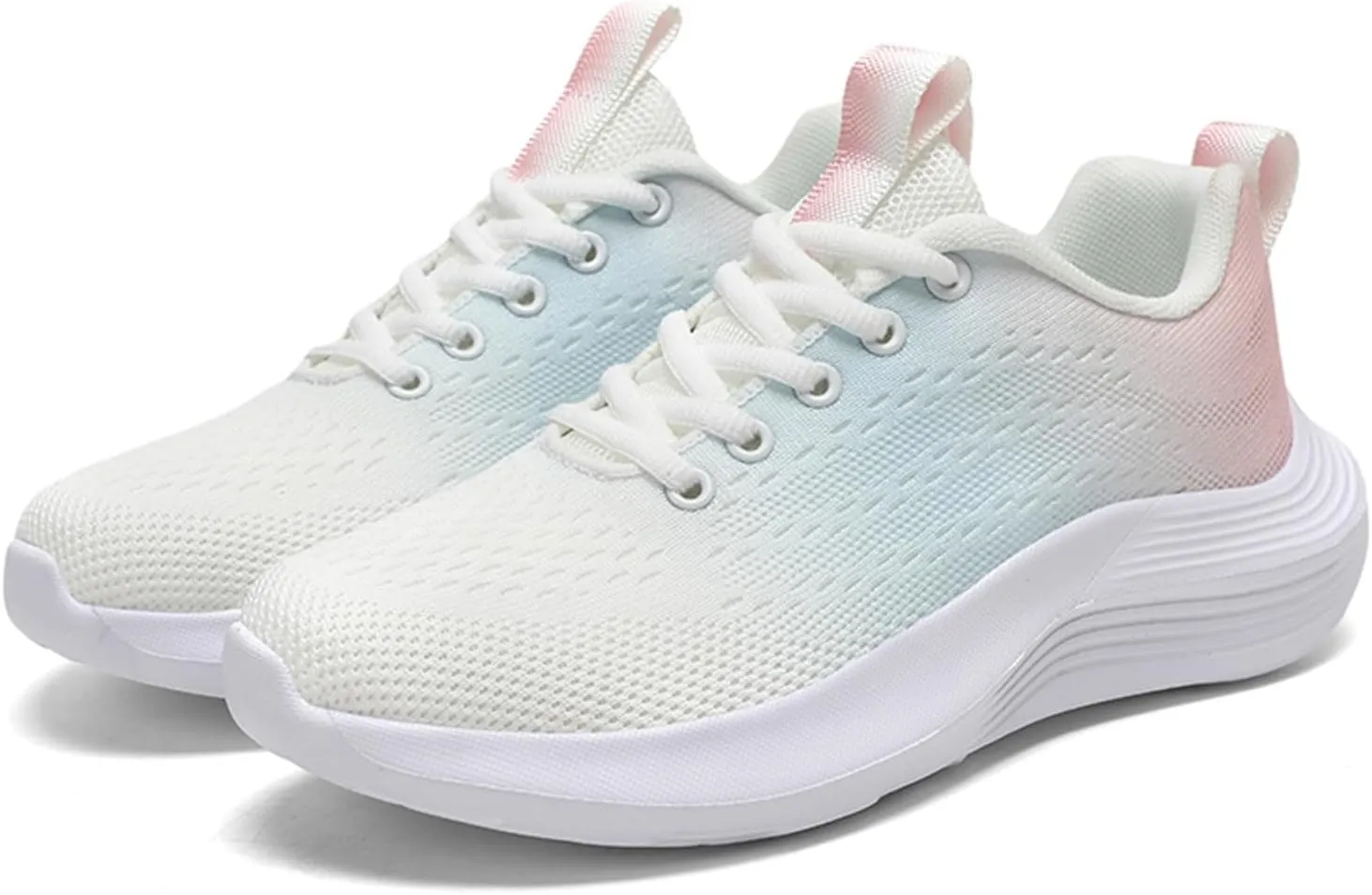 Womens Walking Shoes Slip on Non Slip Memory Foam Running Shoes Wide Width Breathable Gym Workout Shoes Ladies 2024 Fashion Sneakers