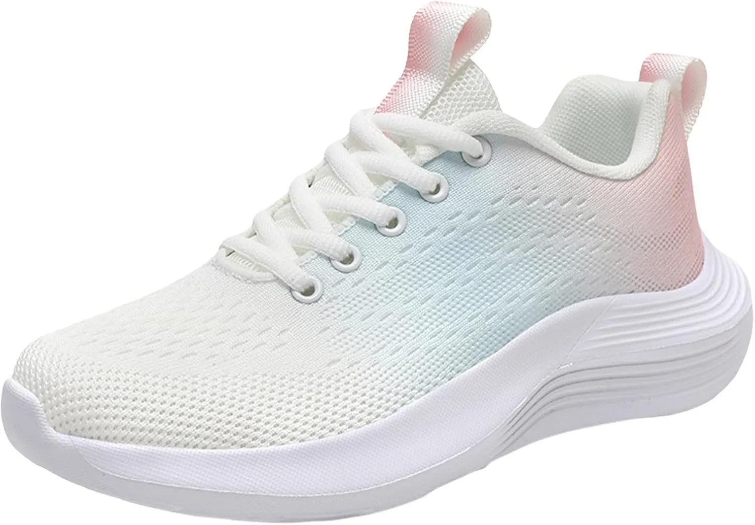 Womens Walking Shoes Slip on Non Slip Memory Foam Running Shoes Wide Width Breathable Gym Workout Shoes Ladies 2024 Fashion Sneakers