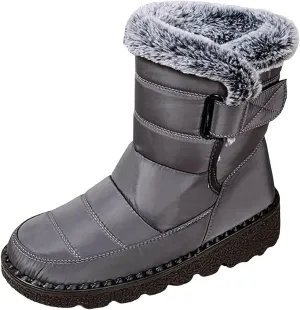 Womens Winter Boots Snow Boots for Women Models Cotton Shoes Padded And Thickened Warmth Heightened Thick Bottom