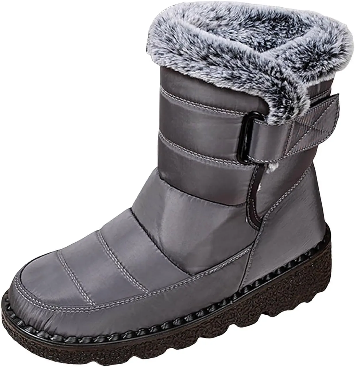Womens Winter Boots Snow Boots for Women Models Cotton Shoes Padded And Thickened Warmth Heightened Thick Bottom