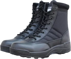 ZINERLIK Men's Desert Military Tactical Boots Outdoor Waterproof Hiking Shoes Sneakers Non-Slip Wear-Resistant Boots